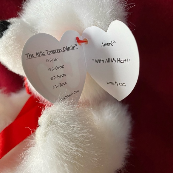 1993 Ty Amore Bear - Picture 9 of 9